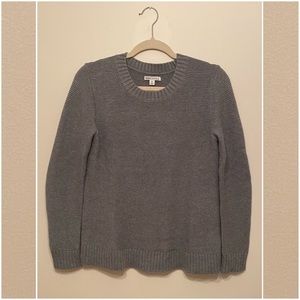 J. Crew Gray Crewneck Sweater